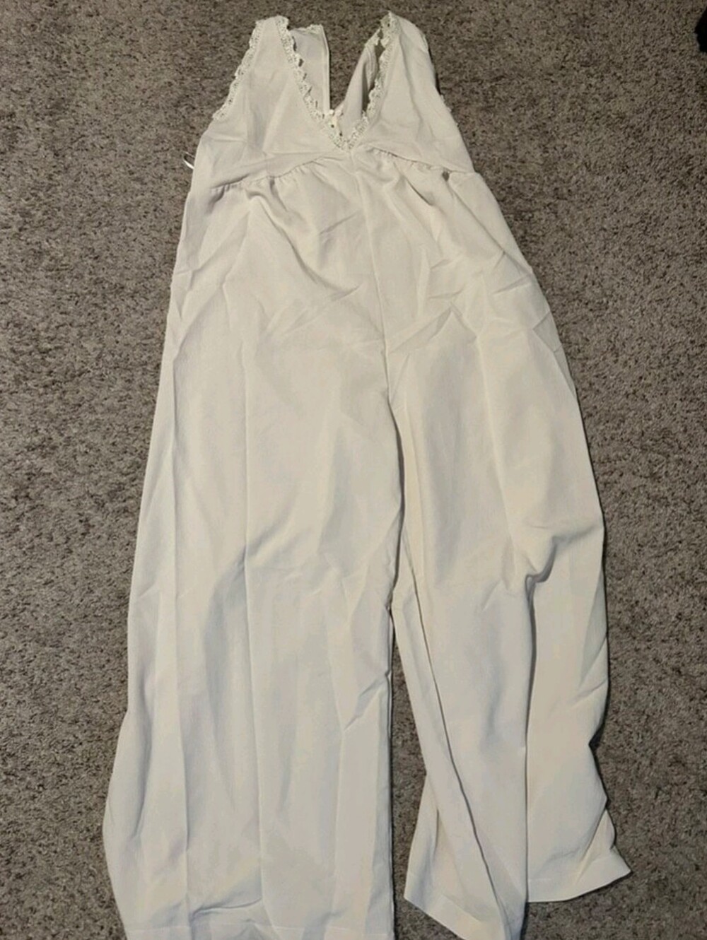 Women's Woven Casual Women's Wide-Leg Summer One-Piece Pants - Picture 3 of 6